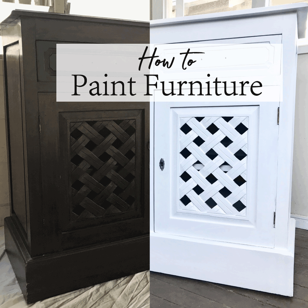 How to Paint Furniture