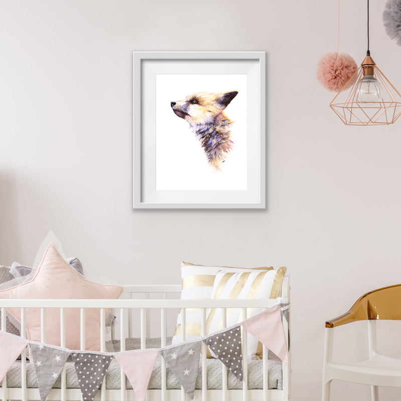 Fox Cub Print